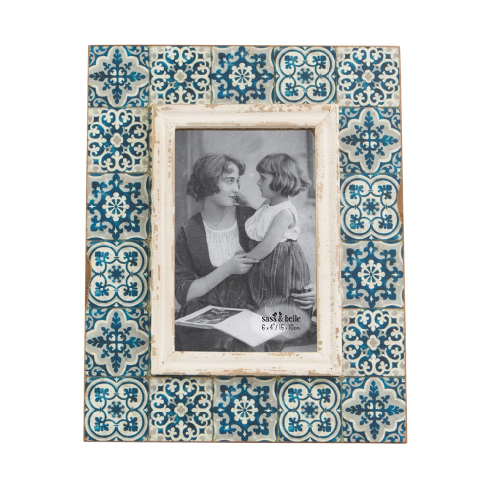 Sass & Belle Mediterranean Mosaic Photo Frame